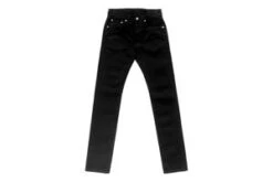 Iron Heart14oz Selvedge Denim Slim Tapered Jeans - Black