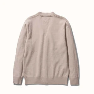 Norse ProjectsAdam Lambswool Sweater - Utility Khaki 2 Norse ProjectsAdam Lambswool Sweater - Utility Khaki - Image 2