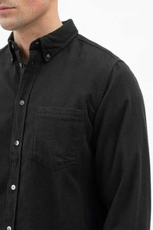 Norse ProjectsAnton Org. Flannel Shirt - Dark Green 5 Norse ProjectsAnton Org. Flannel Shirt - Dark Green - Image 5