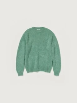 AuraleeBrushed Super Kid Mohair Knit Pullover - Jade Green