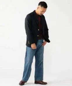 Beams PlusDenim Painter Pants - Blue Used