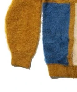 Beams PlusKnit Polo Shaggy Sweater - Mustard -Garmentory Fashion Store BEAMS PLUS Knit Polo Shaggy Sweater Mustard 20231031203817