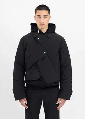 Heliot EmilConcordance Puffed Shirt - Black 1 Heliot EmilConcordance Puffed Shirt - Black