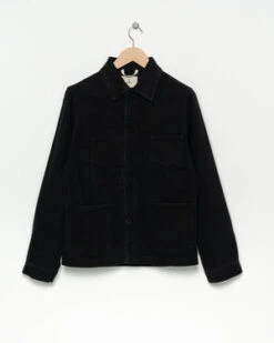 La PazBaptista Classic Worker Jacket - Black Denim