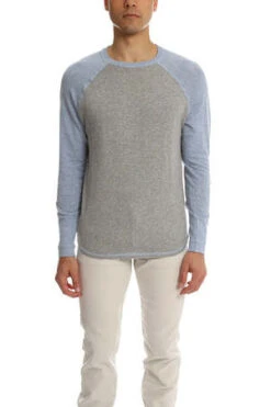 Blue&CreamBaseball Raglan - Ozone