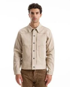 WytheBedford Cord Ranch Jacket - Off White