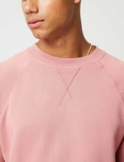 BhodeBhode Archive Organic Sweatshirt - Dusty Rose Pink -Garmentory Fashion Store Bhode Archive Sweatshirt Dusty Rose Pink 20220719184403 2
