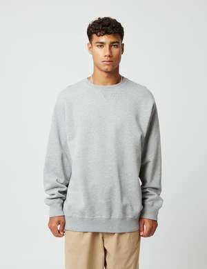 BhodeBhode Pigment Dyed Crew Sweat - Archive Grey 2 BhodeBhode Pigment Dyed Crew Sweat - Archive Grey - Image 2