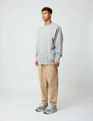 BhodeBhode Pigment Dyed Crew Sweat - Archive Grey 1 BhodeBhode Pigment Dyed Crew Sweat - Archive Grey