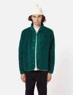 BhodeShawl Collar Fleece - Bottle Green 9 BhodeShawl Collar Fleece - Bottle Green -Garmentory Fashion Store Bhode Shawl Collar Fleece Bottle Green 20221006152038 1