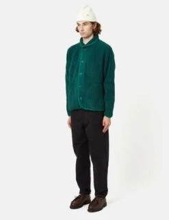 BhodeShawl Collar Fleece - Bottle Green 10 BhodeShawl Collar Fleece - Bottle Green -Garmentory Fashion Store Bhode Shawl Collar Fleece Bottle Green 20221006152038 2