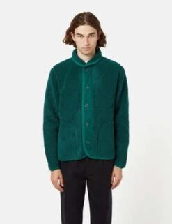 BhodeShawl Collar Fleece - Bottle Green 11 BhodeShawl Collar Fleece - Bottle Green -Garmentory Fashion Store Bhode Shawl Collar Fleece Bottle Green 20221006152038 3