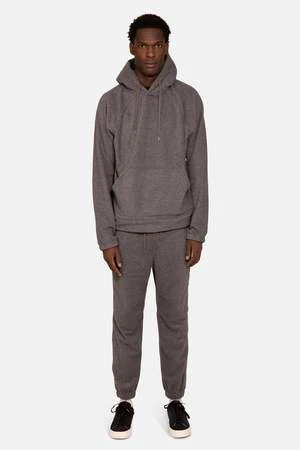 Blue&CreamPolar Fleece Jogger - Mid Grey 3 Blue&CreamPolar Fleece Jogger - Mid Grey - Image 3