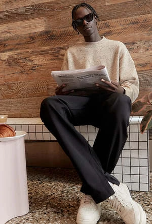 ZanerobeBox Pant - Black 2 ZanerobeBox Pant - Black - Image 2