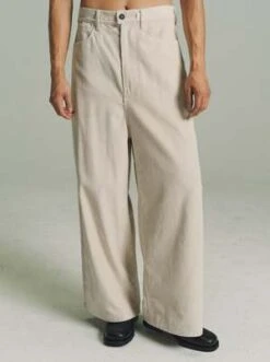 Camiel FortgensCorduroy Tourist Jeans - Off White