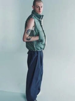 Camiel FortgensPadded Nylon Body Warmer - Pistachio Green -Garmentory Fashion Store Camiel Fortgens Padded Nylon Body Warmer Pistachio Green 20231101221817