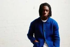 Country Of OriginKnitted Chore Coat - Dearne Blue -Garmentory Fashion Store Country of Origin Knitted Chore Coat Dearne Blue 20231102022848 1