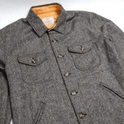 DehenCrissman Overshirt - Black/Natural Herringbone 9 DehenCrissman Overshirt - Black/Natural Herringbone -Garmentory Fashion Store Crissman Overshirt Black Natural Herringbone 20230821183018 1