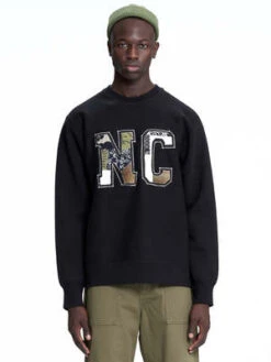 Nostalgia ClubDIY College Crew - Black