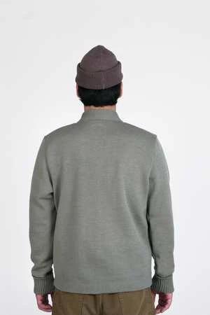 Dehen 1920Classic Cardigan - Sage 11 Dehen 1920Classic Cardigan - Sage - Image 11