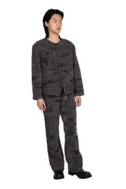 Professor.EBoro Collarless Jacket 9 Professor.EBoro Collarless Jacket -Garmentory Fashion Store E Boro Collarless Jacket 20231017164802