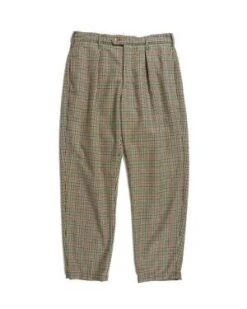 Engineered GarmentsCarlyle Acrylic Wool Pants 8w Corduroy - Khaki Gunclub Check