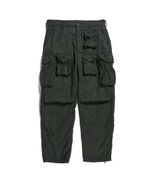 Engineered GarmentsSolid Poly Wool Flannel FA Pant - Grey 1 Engineered GarmentsSolid Poly Wool Flannel FA Pant - Grey