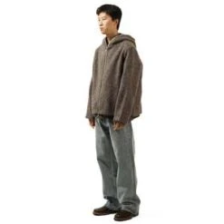 Our LegacyFULL ZIP HOOD - MOLE GREY MOHAIR