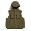 Engineered GarmentsField Vest - Olive PC Coated Cloth