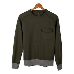 RivayFields French Terry Pocket Sweatshirt - Olive 1 RivayFields French Terry Pocket Sweatshirt - Olive