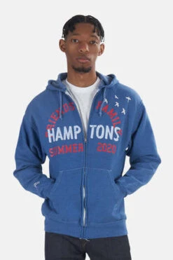 Blue&CreamFriends + Family Hoodie - Heather Blue