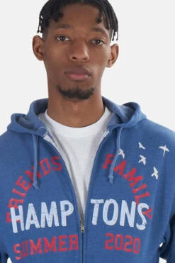 Blue&CreamFriends + Family Hoodie - Heather Blue -Garmentory Fashion Store Friends Family Hoodie Heather Blue 20220811070417 2