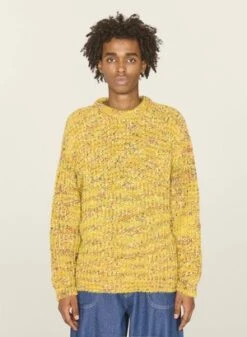 YMCGranny Space Dyed Jumper - Yellow Multi