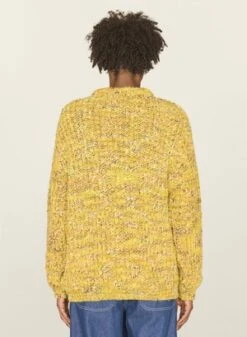 YMCGranny Space Dyed Jumper - Yellow Multi -Garmentory Fashion Store Granny Space Dyed Jumper Yellow Multi 20230726133355