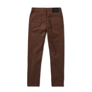 Roark RevivalHWY 133 Slim Fit Broken Twill Jeans - Brown 10 Roark RevivalHWY 133 Slim Fit Broken Twill Jeans - Brown - Image 10