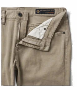 Roark RevivalHWY 133 Slim Fit Broken Twill Jeans - Desert Khaki -Garmentory Fashion Store HWY 133 Slim Fit Broken Twill Jeans Desert Khaki 20230712032429