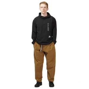 And WanderHYBRID WARM POCKET HOODIE - BLACK 1 And WanderHYBRID WARM POCKET HOODIE - BLACK