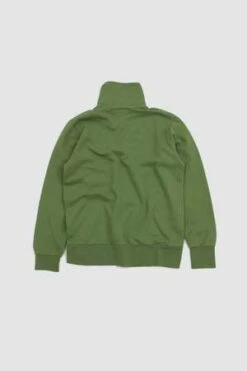 Universal WorksHalf Zip Sweatshirt - Green -Garmentory Fashion Store Half Zip Sweatshirt Green 20230811150320 1