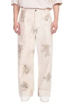 Peng TaiHand Dyed Handwoven Cotton Panelled Pants - Random