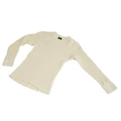 Homespun KnitwearCrew Thermal Bulky Waffle Antler - White -Garmentory Fashion Store Homespun Knitwear Crew Thermal Bulky Waffle Antler White 20201122012852