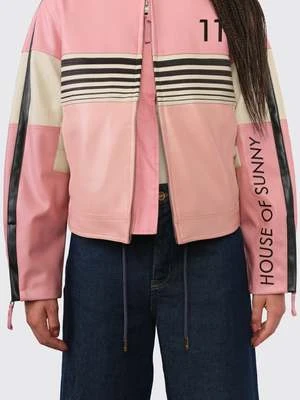 House Of SunnyThe Racer Jacket - Blush 5 House Of SunnyThe Racer Jacket - Blush - Image 5