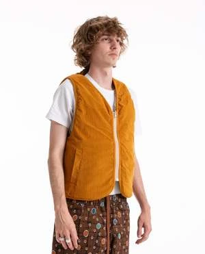 PLEASURESInfinite Reversible Vest - Beige 5 PLEASURESInfinite Reversible Vest - Beige - Image 5