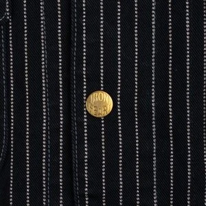 Iron Heart12oz Wabash Chore Jacket - IHJ-120-BLK - Black 4 Iron Heart12oz Wabash Chore Jacket - IHJ-120-BLK - Black - Image 4