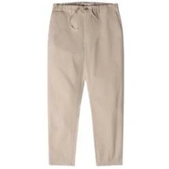 KestinInverness Cotton Twill Tapered Trouser - Stone