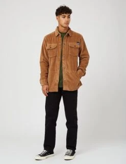 KavuPetos Corduroy Overshirt - Pebble Brown