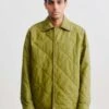 A Kind Of GuiseKiljan Quilted Jacket - Frozen Moss