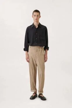 LemaireLoose Chino Pants - Rose Beige -Garmentory Fashion Store Lemaire Loose Chino Pants Rose Beige 20230706191220