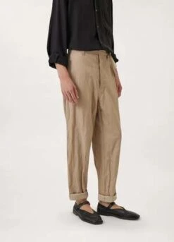 LemaireLoose Chino Pants - Rose Beige -Garmentory Fashion Store Lemaire Loose Chino Pants Rose Beige 20230706191222