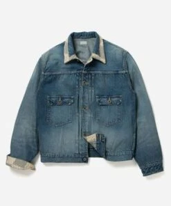 Maru Sankaku PekePatchwork Denim Jacket