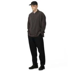 N-hoolywoodX GRAMICCI EASY SLACKS - BLACK